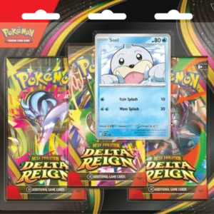 Pokémon TCG: Mega Evolution - Delta Reign - 3-Pack Blister PREORDER !